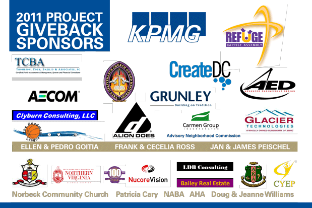 2011 PGB Sponsors