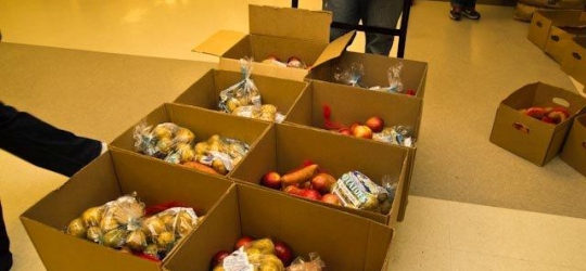 18th Annual Thanksgiving Food Distribution 11.17.2012