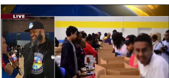 Fox5 DC: Project GiveBack providing food for thousands