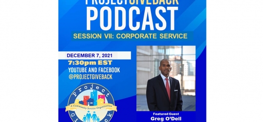 Project GiveBack Podcast Session VII: Corporate Service